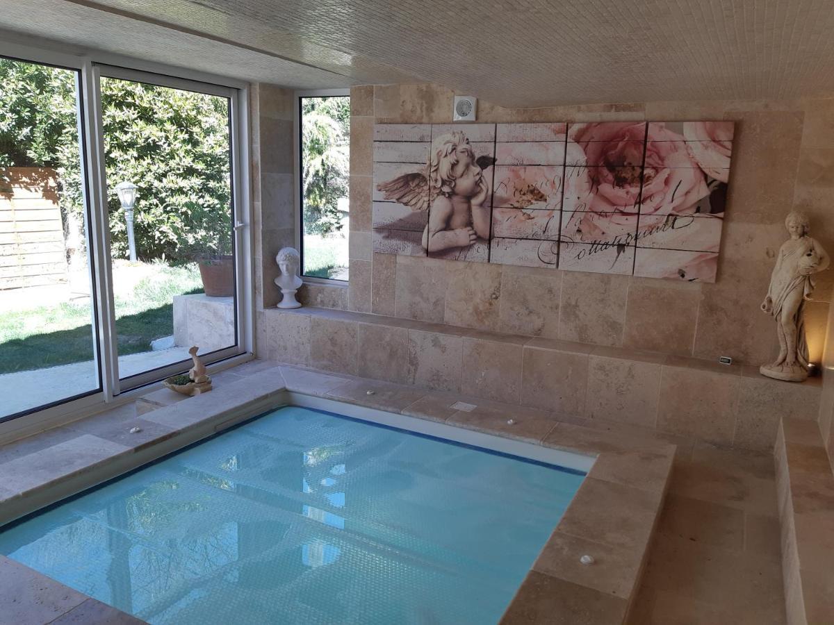 Les Chambres Manon - Piscine, Spa, Tennis Belcodene Exteriör bild